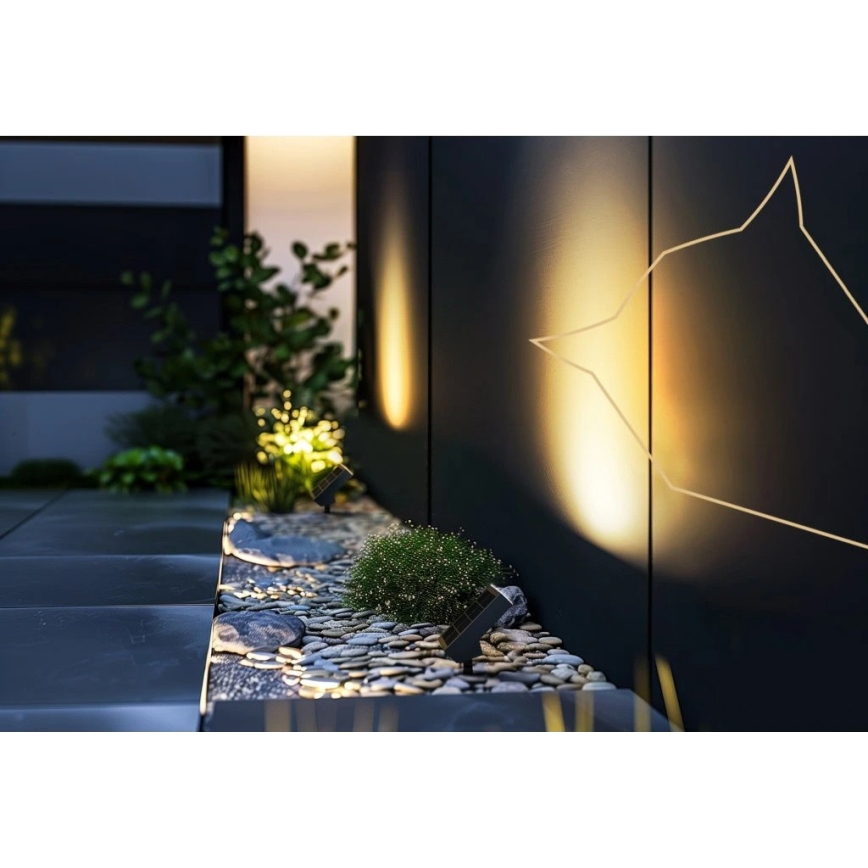 Viking - LED päikeselamp LED/1,4W/3,7V IP65 3000K