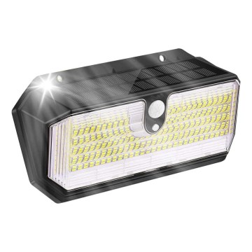 Viking - LED päikesepaneeliga seinavalgusti anduriga LED/2W/3,7V IP65 6000K 2200 mAh