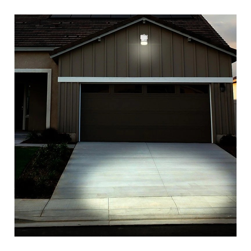 Viking - LED päikesepaneeliga seinavalgusti anduriga LED/1W/3,7V IP44 3000/4000K 4000 mAh