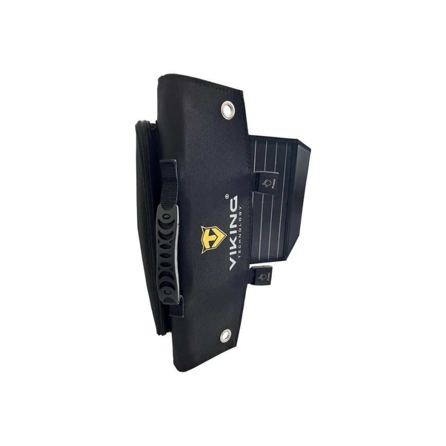 Viking - Päikesepaneel USB Power Delivery 60W/20V IPX4 must