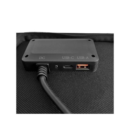 Viking - Päikesepaneel USB Power Delivery 60W/20V IPX4 must