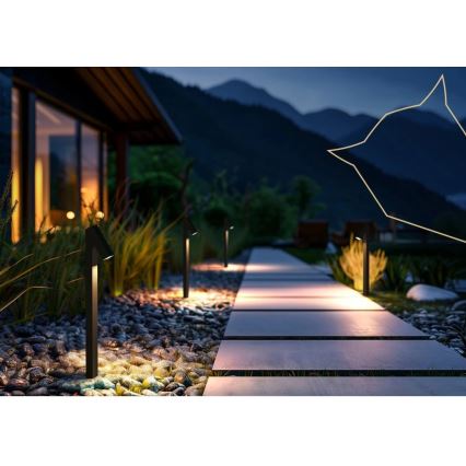 Viking - päikesetoitel LED-lamp LED/1,4W/3,7V IP65 3000K