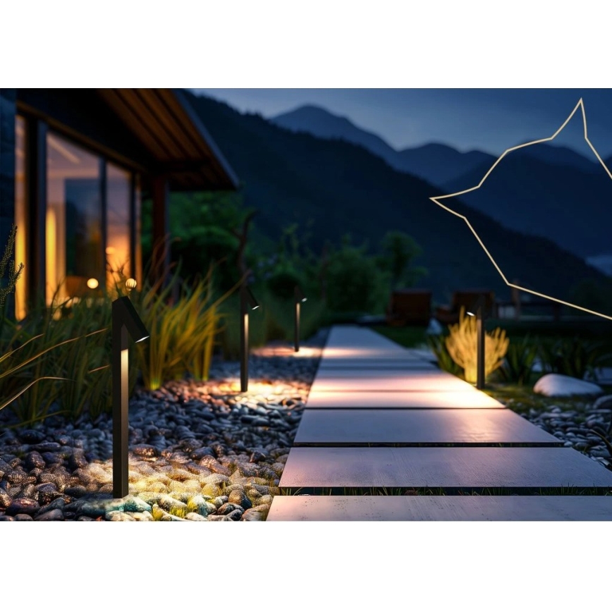 Viking - päikesetoitel LED-lamp LED/1,4W/3,7V IP65 3000K