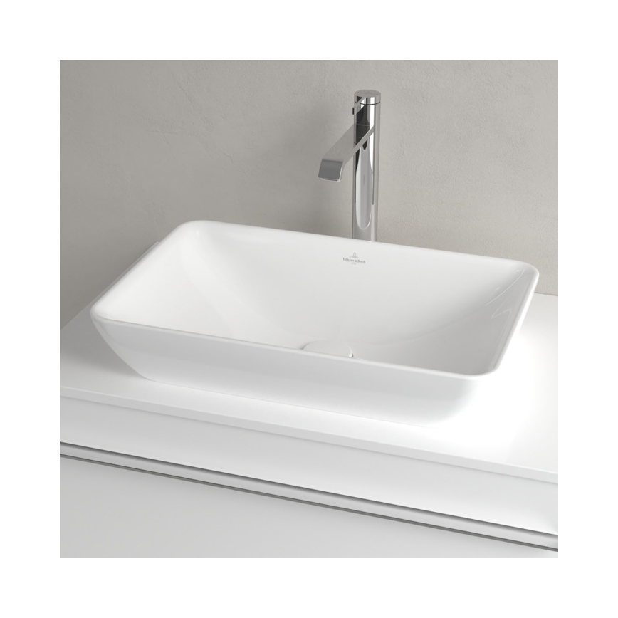 Villeroy & Boch 41135501 - Tööpinnale paigaldatav valamu VENTICELLO 55,5x36 cm keraamika/valge