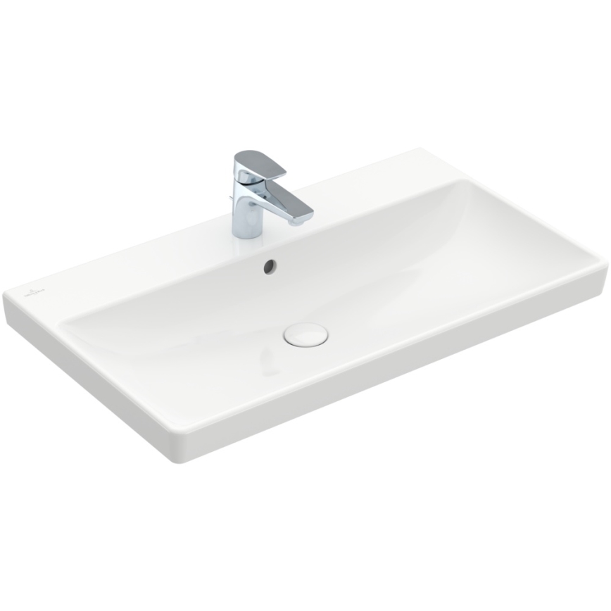Villeroy & Boch 41568001 - Seinale kinnitatav valamu AVENTO 80x47 cm keraamika/valge