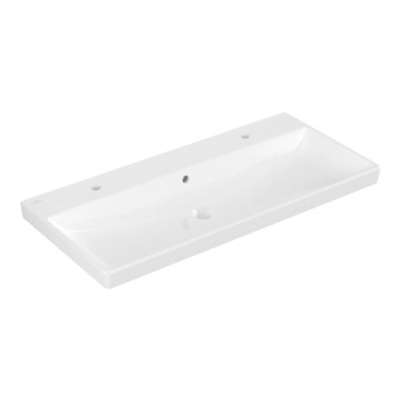 Villeroy & Boch 4156A401 - Seinale kinnitatav AVENTO valamu 100x47 cm keraamika/valge
