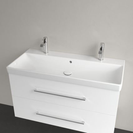 Villeroy & Boch 4156A401 - Seinale kinnitatav AVENTO valamu 100x47 cm keraamika/valge