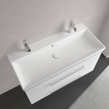 Villeroy & Boch 4156A401 - Seinale kinnitatav AVENTO valamu 100x47 cm keraamika/valge