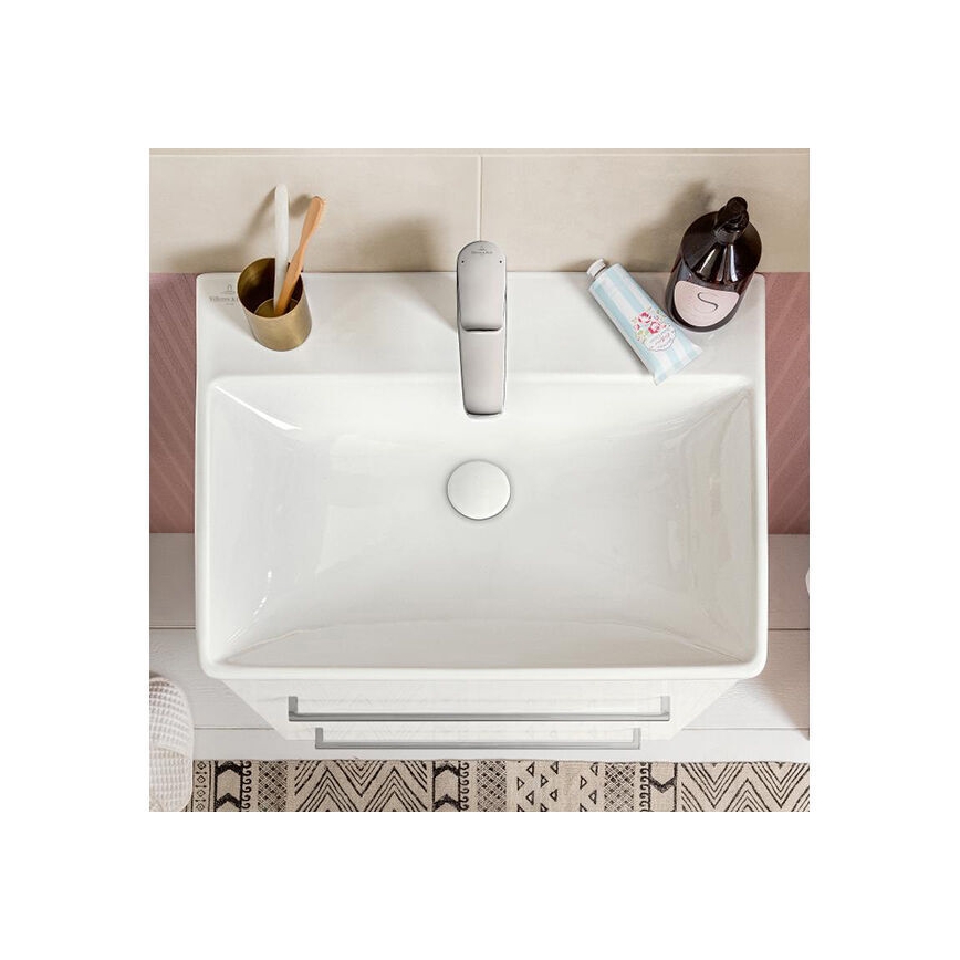 Villeroy & Boch 415860R1 - Seinapealne valamu AVENTO 60x47 cm keraamika/valge