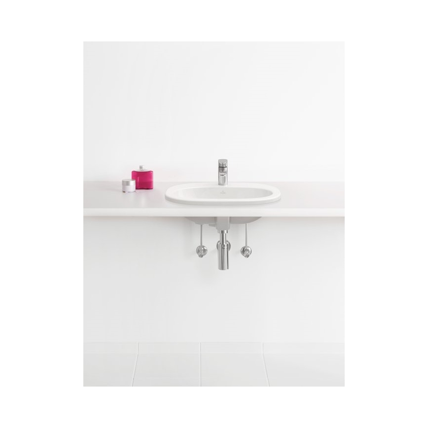 Villeroy & Boch 41615601 - Süvistatav valamu O.NOVO 56x40,5 cm keraamika/valge