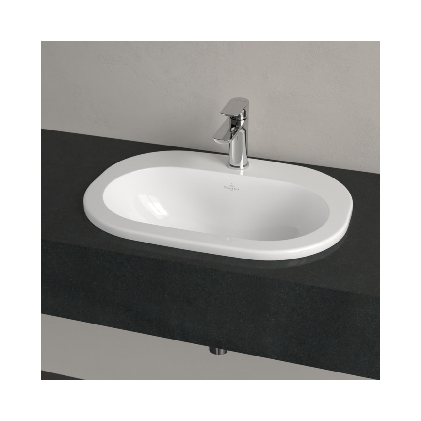 Villeroy & Boch 416156R1 - Süvistatav valamu O.NOVO 56x41 cm keraamiline/valge