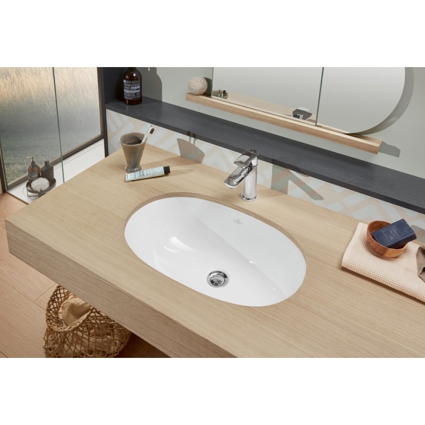 Villeroy & Boch 416250R1 - Süvistatav valamu O.NOVO 53x32 cm keraamiline/valge