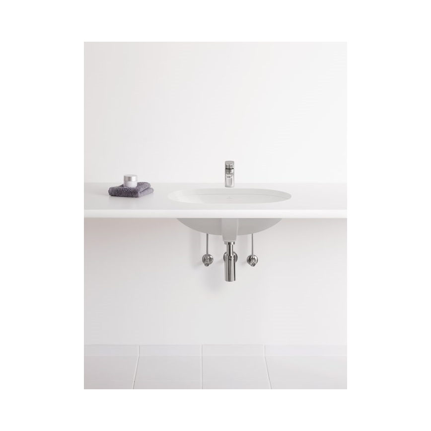 Villeroy & Boch 416260R1 - Integreeritav valamu O.NOVO keraamika/valge