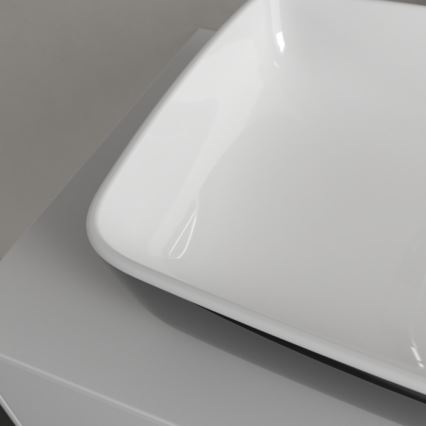 Villeroy & Boch 417258BCT8 - Tööpinnale paigaldatav valamu ARTIS 58x38,5 cm keraamika/must
