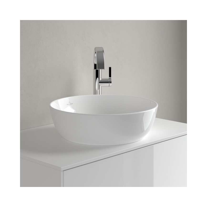 Villeroy & Boch 417943R1 - Lauale paigaldatav valamu ARTIS, läbimõõt 43 cm, keraamika/valge
