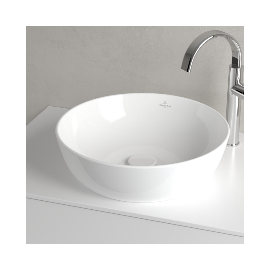 Villeroy & Boch 417943R1 - Lauale paigaldatav valamu ARTIS, läbimõõt 43 cm, keraamika/valge