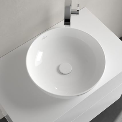 Villeroy & Boch 417943R1 - Lauale paigaldatav valamu ARTIS, läbimõõt 43 cm, keraamika/valge