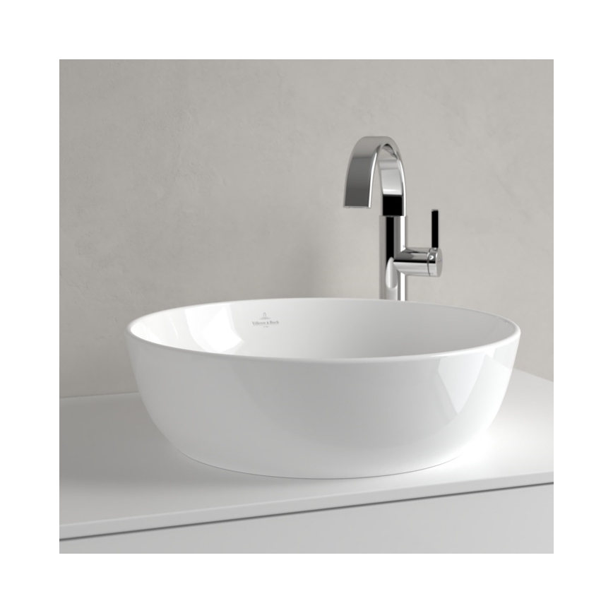 Villeroy & Boch 417943R1 - Lauale paigaldatav valamu ARTIS, läbimõõt 43 cm, keraamika/valge