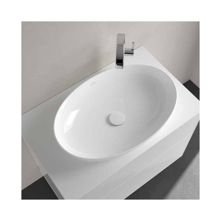 Villeroy & Boch 419861R1 - Pinnale paigaldatav valam ARTIS 61x41 cm keraamika/valge