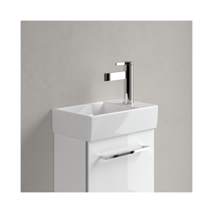 Villeroy & Boch 43003L01 - Seinale paigaldatav valamu AVENTO 36x22 cm keraamika/valge