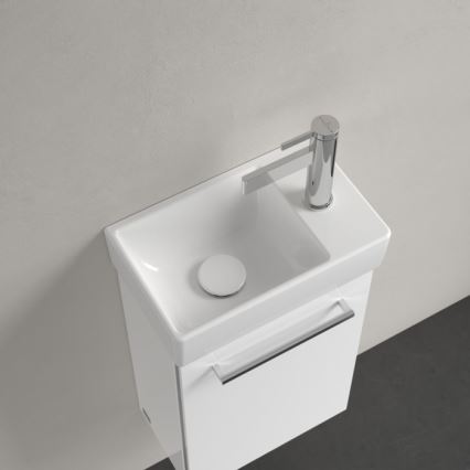 Villeroy & Boch 43003L01 - Seinale paigaldatav valamu AVENTO 36x22 cm keraamika/valge