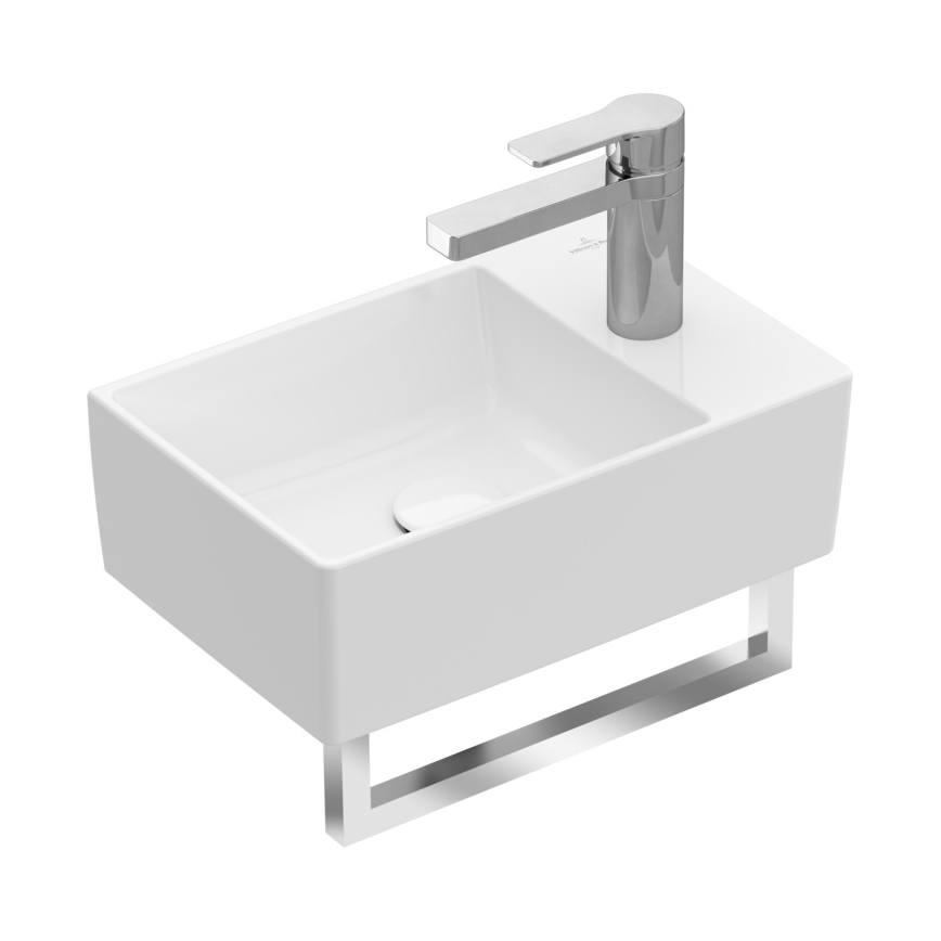 Villeroy & Boch 43234001 - Seinale kinnitatav valamu MEMENTO 40x26 cm keraamiline/valge