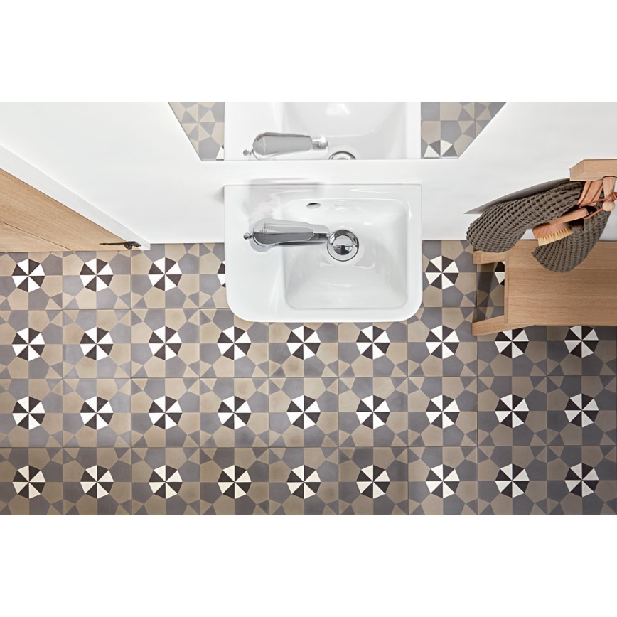 Villeroy & Boch 43423601 - Seinale paigaldatav valamu O.NOVO 36x25 cm keraamika/valge