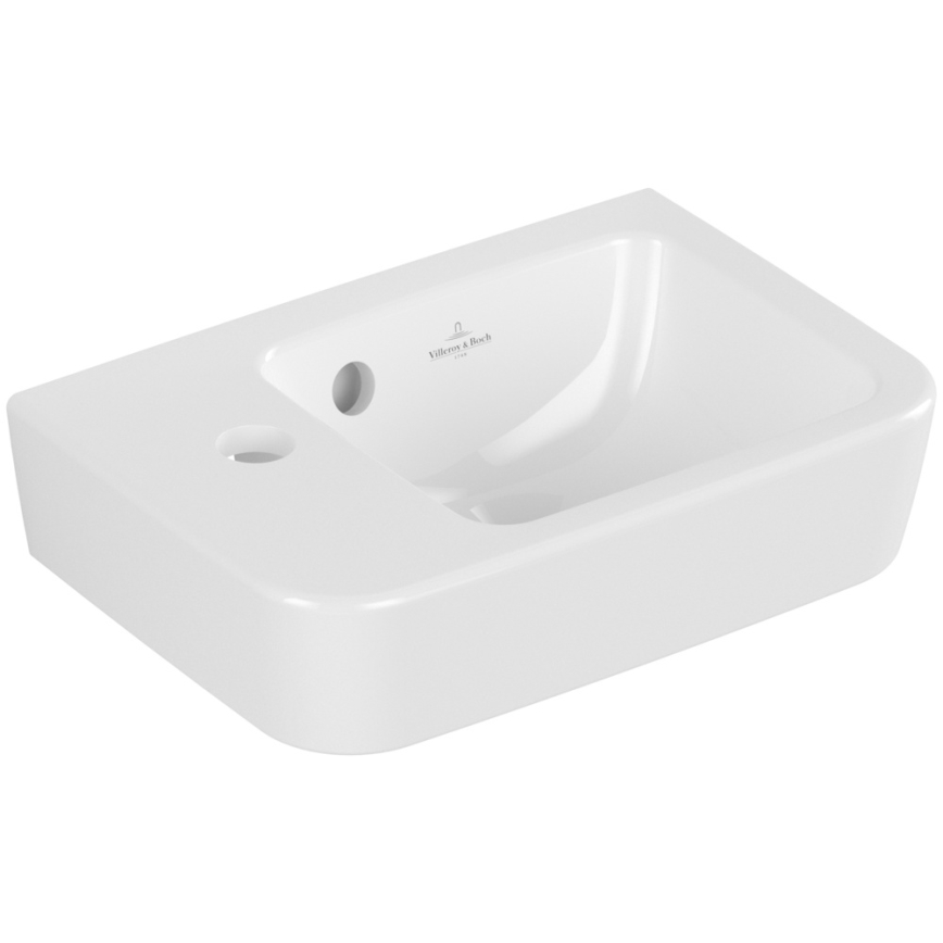 Villeroy & Boch 43423601 - Seinale paigaldatav valamu O.NOVO 36x25 cm keraamika/valge