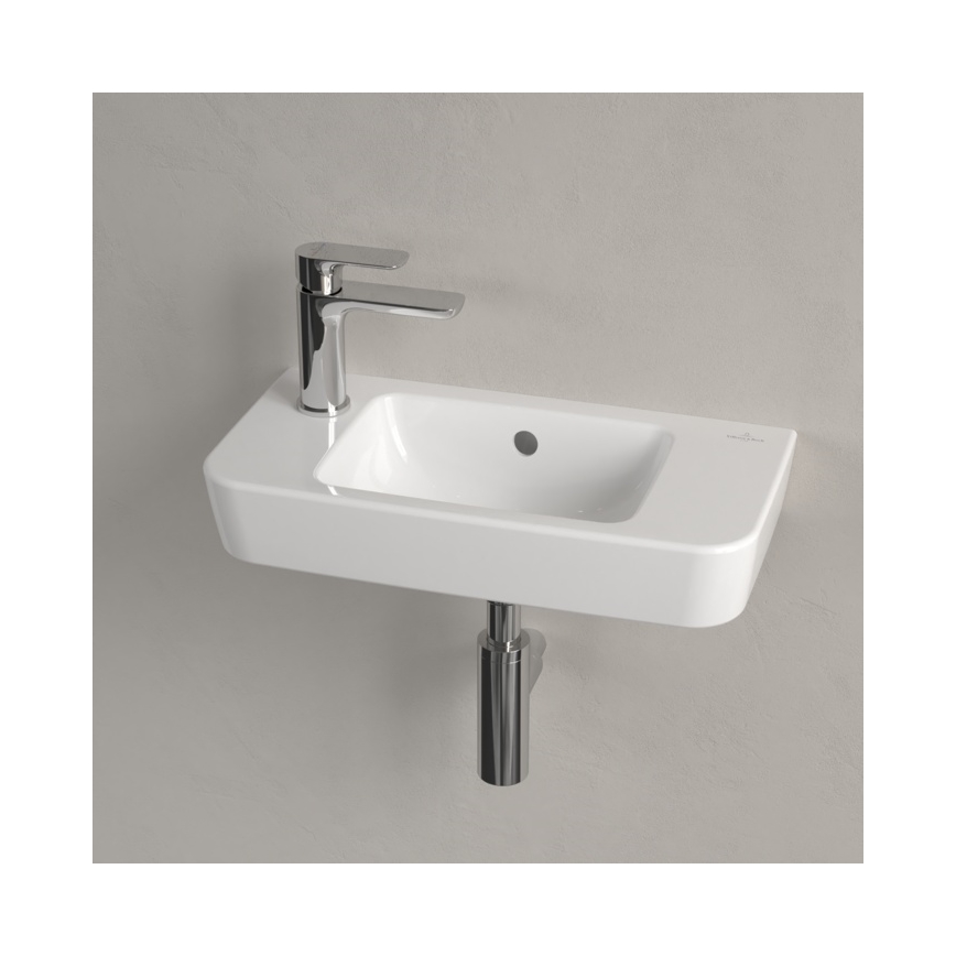 Villeroy & Boch 4342L501 - Seinale paigaldatav valamu O.NOVO 50x25 cm keraamika/valge