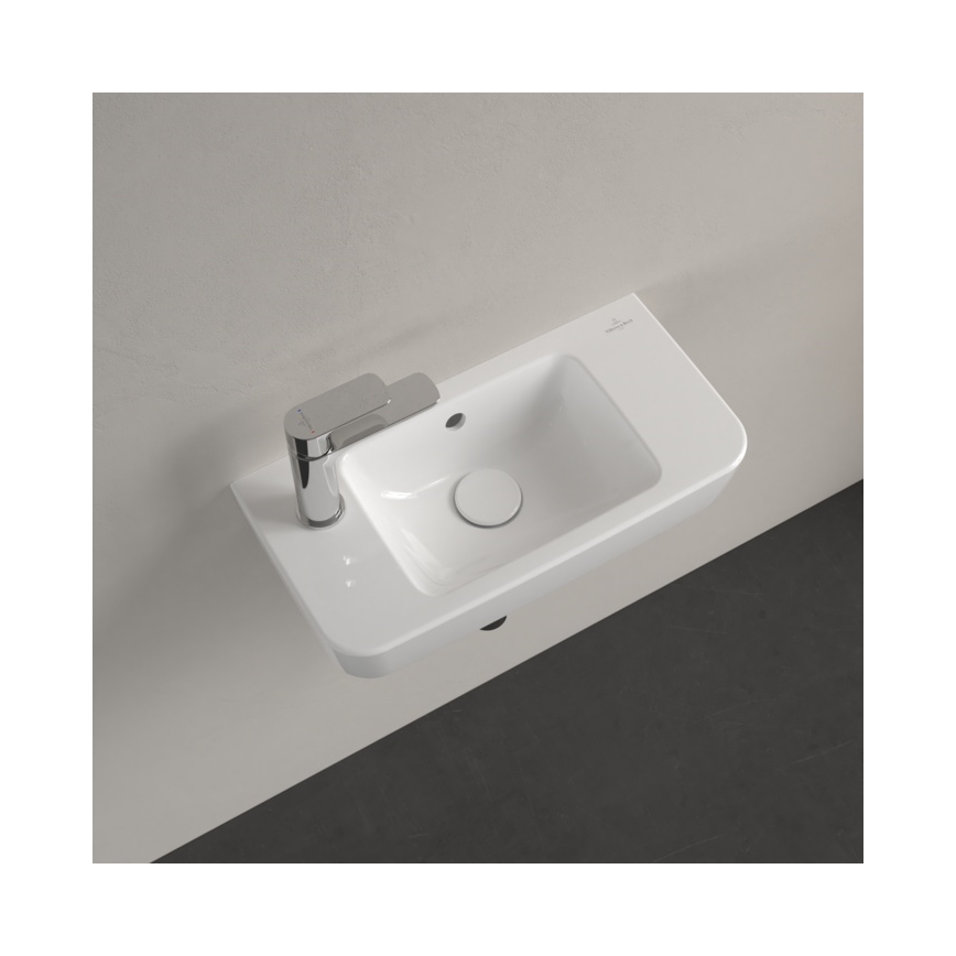 Villeroy & Boch 4342L501 - Seinale paigaldatav valamu O.NOVO 50x25 cm keraamika/valge