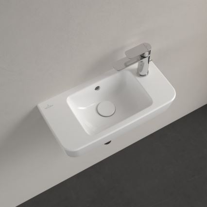 Villeroy & Boch 4342R501 - Seinale kinnitatav valamu O.NOVO 50x25 cm keraamiline/valge