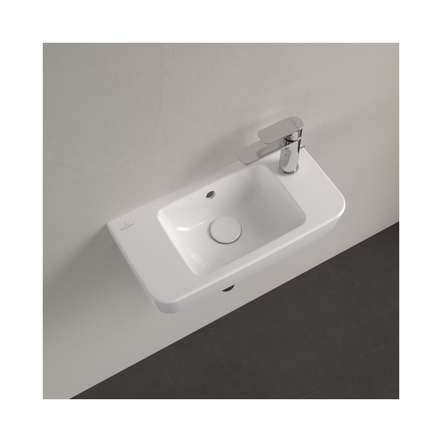Villeroy & Boch 4342R501 - Seinale kinnitatav valamu O.NOVO 50x25 cm keraamiline/valge