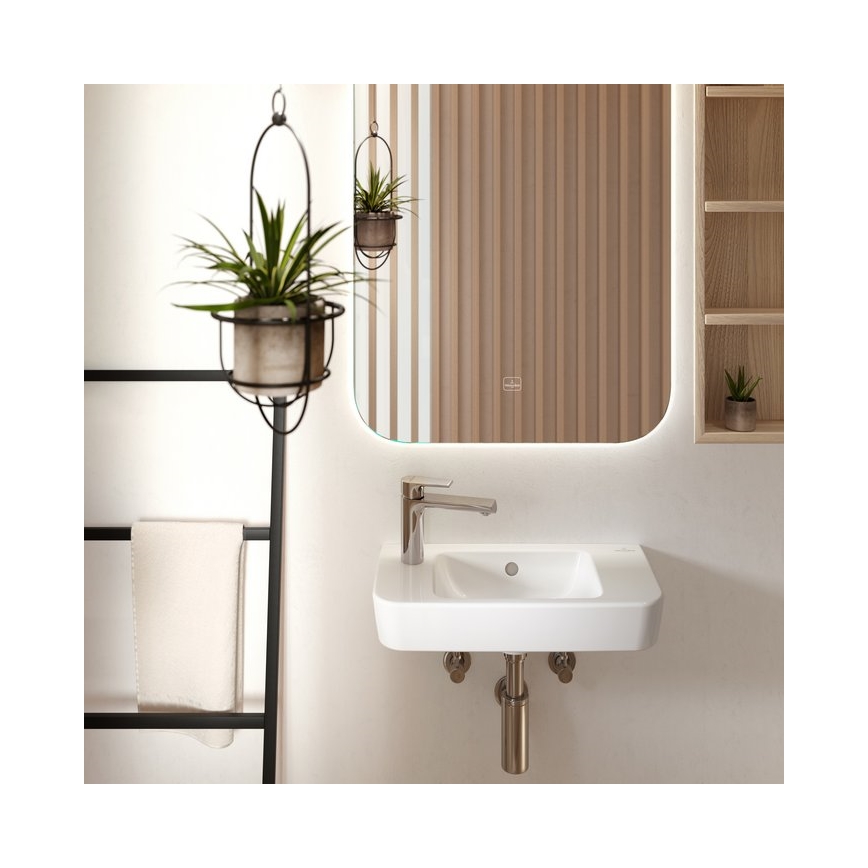 Villeroy & Boch 4342R501 - Seinale kinnitatav valamu O.NOVO 50x25 cm keraamiline/valge