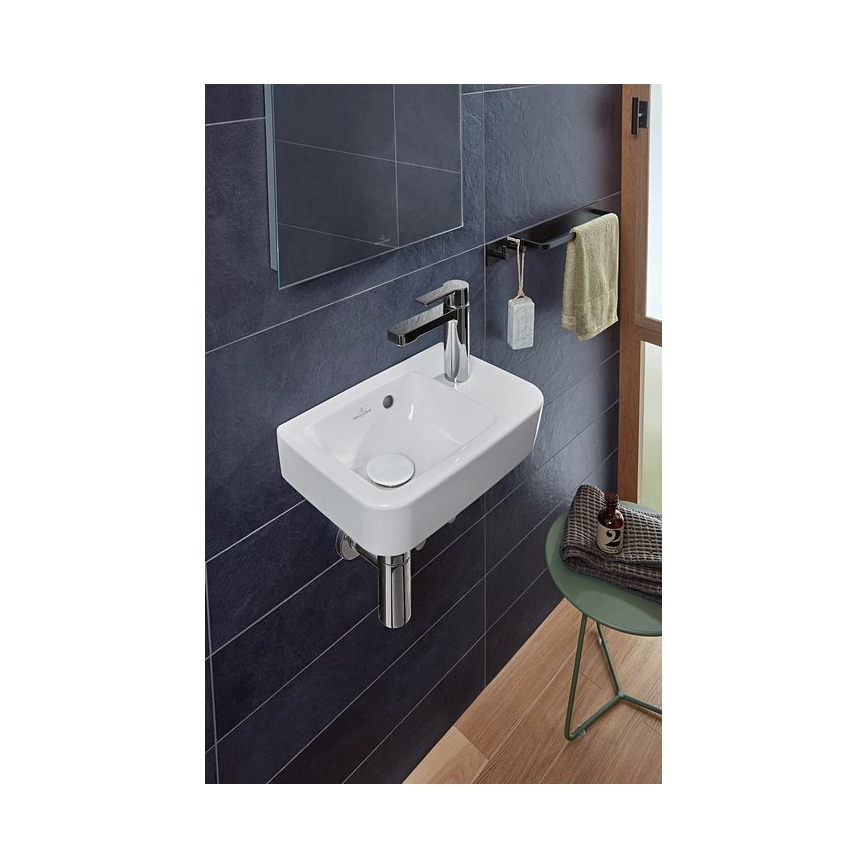 Villeroy & Boch 43433601 - Seinapealne valamu O.NOVO 36x25 cm keraamiline/valge