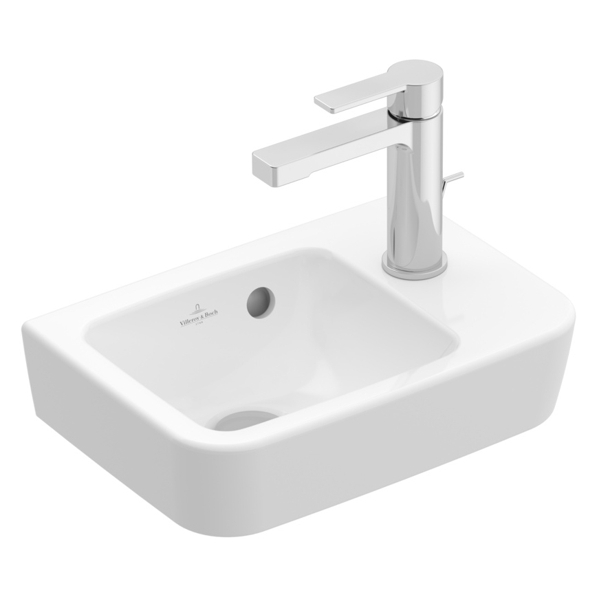 Villeroy & Boch 43433601 - Seinapealne valamu O.NOVO 36x25 cm keraamiline/valge