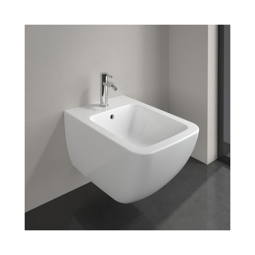Villeroy & Boch 441100R1 - Seinale kinnitatav bidee VENTICELLO keraamika/valge