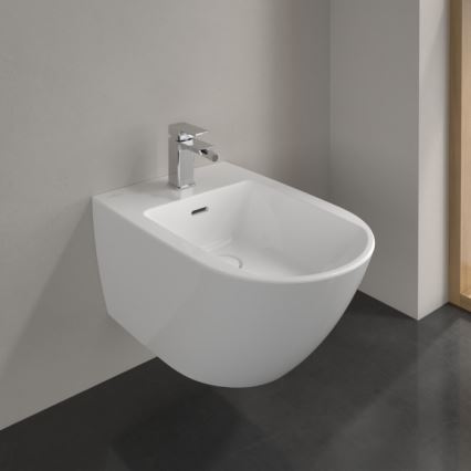 Villeroy & Boch 44700001 - Seinale kinnitatav bidee SUBWAY 3.0 keraamika/valge