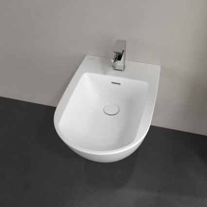 Villeroy & Boch 447000R1 - Seinale kinnitatav bidet SUBWAY 3.0 keraamika/valge
