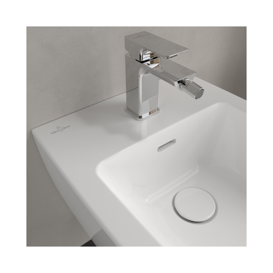 Villeroy & Boch 447000R1 - Seinale kinnitatav bidet SUBWAY 3.0 keraamika/valge
