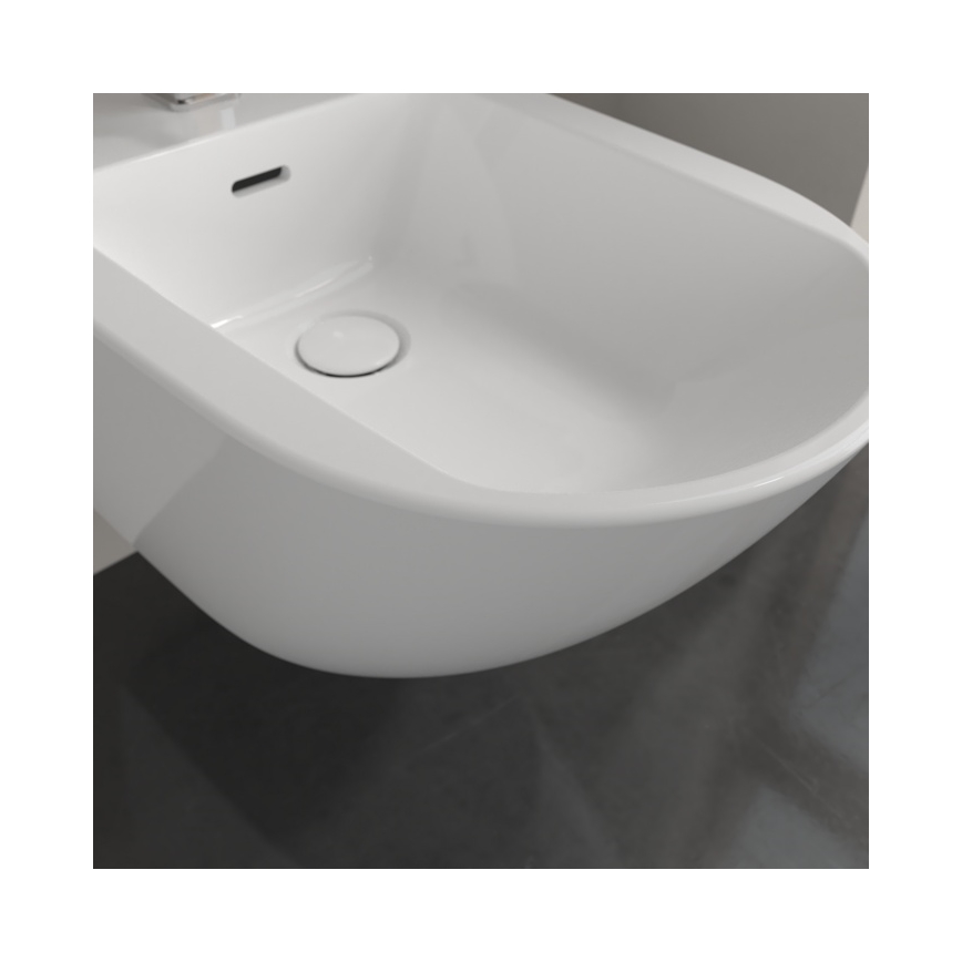 Villeroy & Boch 447000R1 - Seinale kinnitatav bidet SUBWAY 3.0 keraamika/valge