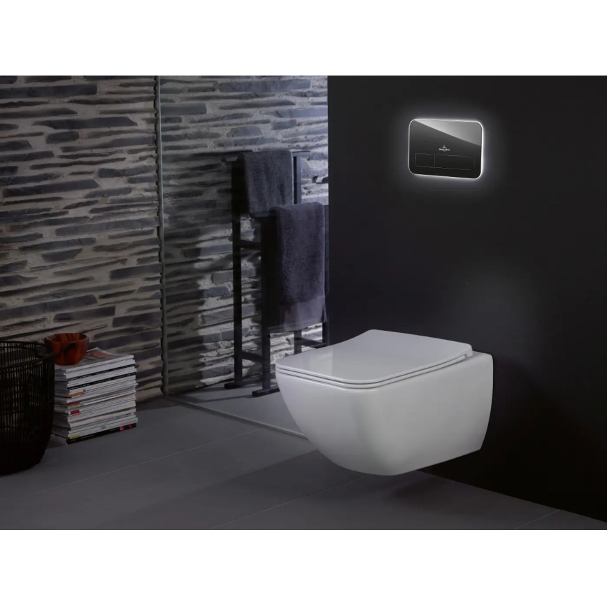 Villeroy & Boch 4611R001 - Seinale paigaldatav WC VENTICELLO keraamika/valge