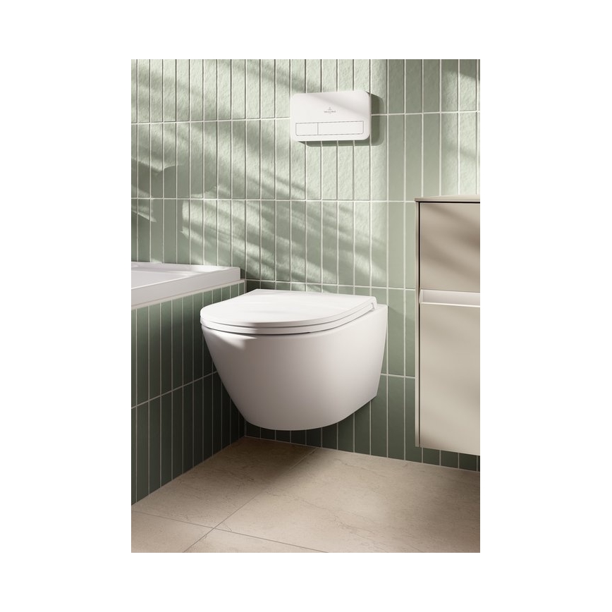 Villeroy & Boch 4670T001 - Seinakinnitusega WC SUBWAY 3.0 keraamika/valge