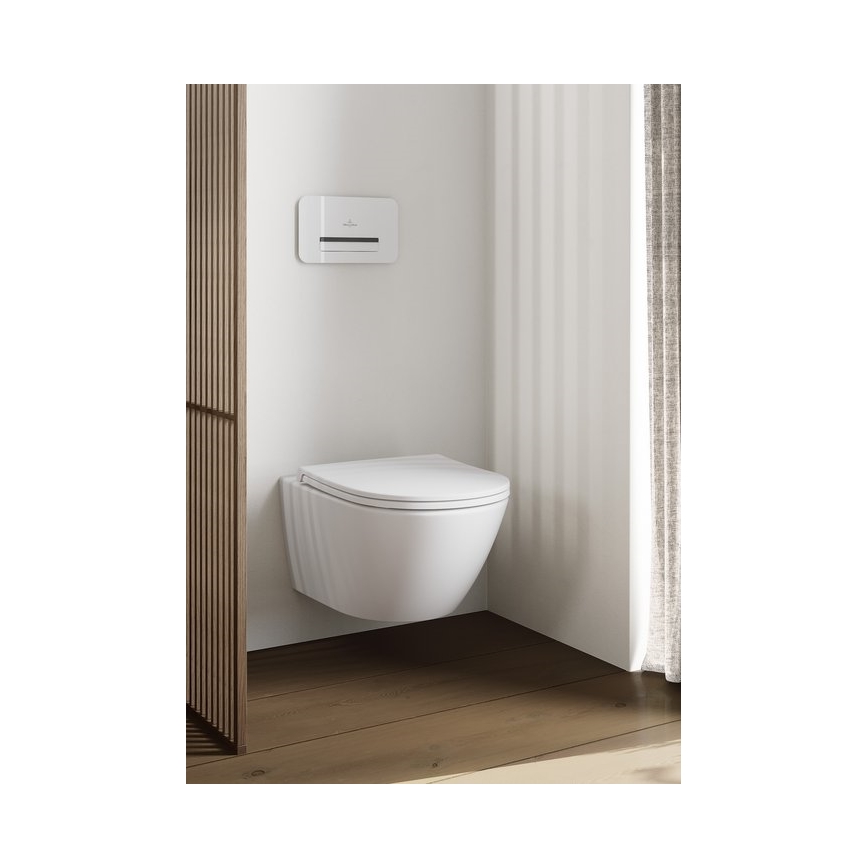Villeroy & Boch 4670T0R1 - Seinakinnitusega WC SUBWAY 3.0 keraamika/valge
