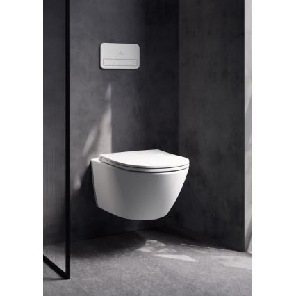 Villeroy & Boch 4670T0RW - Seinale paigaldatav WC SUBWAY 3.0 keraamika/valge
