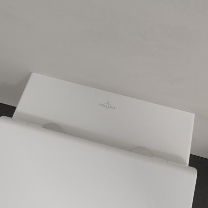 Villeroy & Boch 4670T901 - Seinale kinnitatav WC SoftClose-istmekaanega SUBWAY 3.0 keraamika/valge