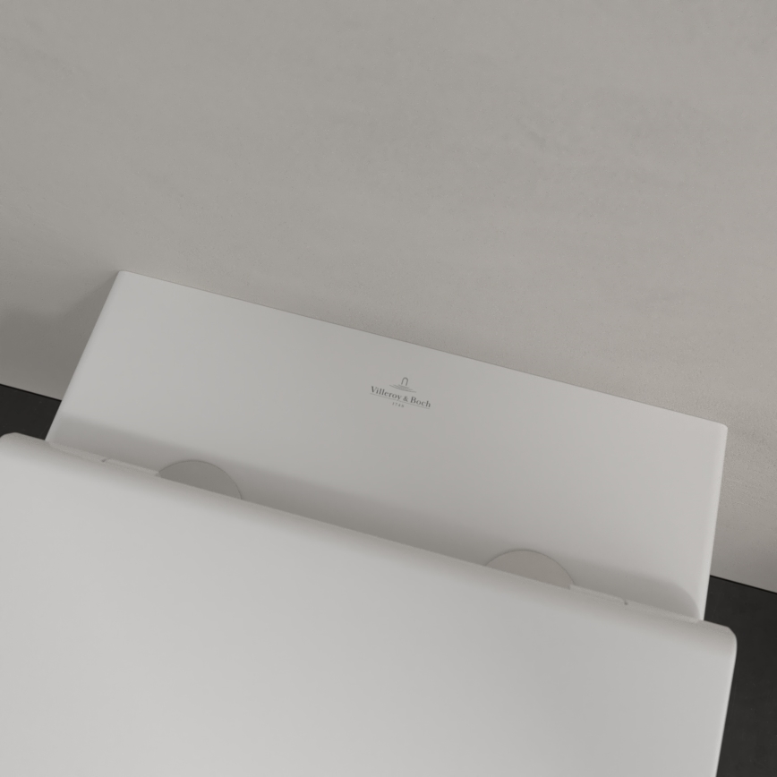 Villeroy & Boch 4670T901 - Seinale kinnitatav WC SoftClose-istmekaanega SUBWAY 3.0 keraamika/valge