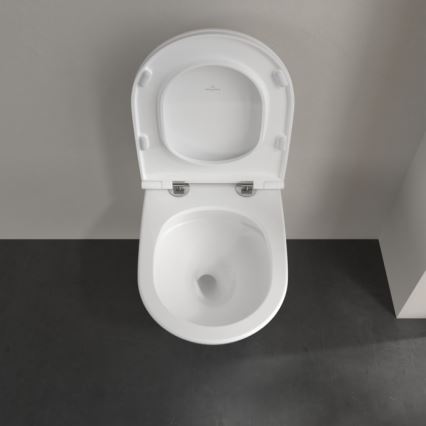 Villeroy & Boch 4670T9R1 - Seinakinnitusega WC-pott SoftClose-istmega SUBWAY 3.0 keraamika/valge