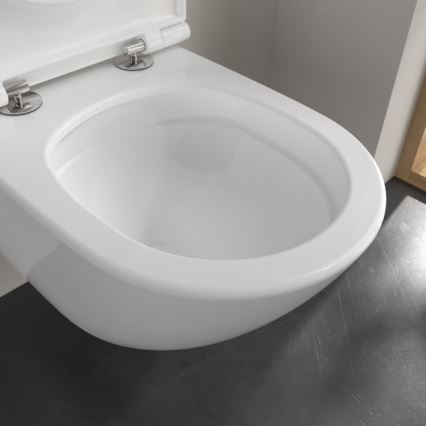 Villeroy & Boch 4670T9R1 - Seinakinnitusega WC-pott SoftClose-istmega SUBWAY 3.0 keraamika/valge