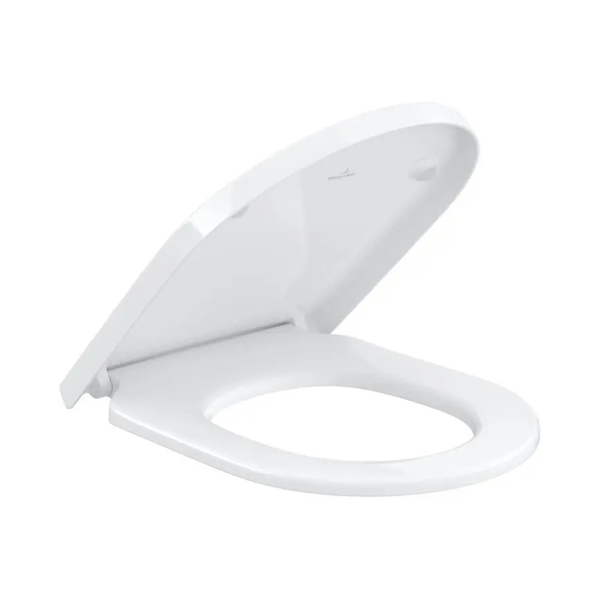 Villeroy & Boch 4670TS01 - Seinapealne WC koos SoftClose-istmekaanega SUBWAY 3.0 keraamika/valge