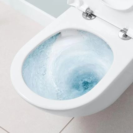 Villeroy & Boch 4670TS01 - Seinapealne WC koos SoftClose-istmekaanega SUBWAY 3.0 keraamika/valge